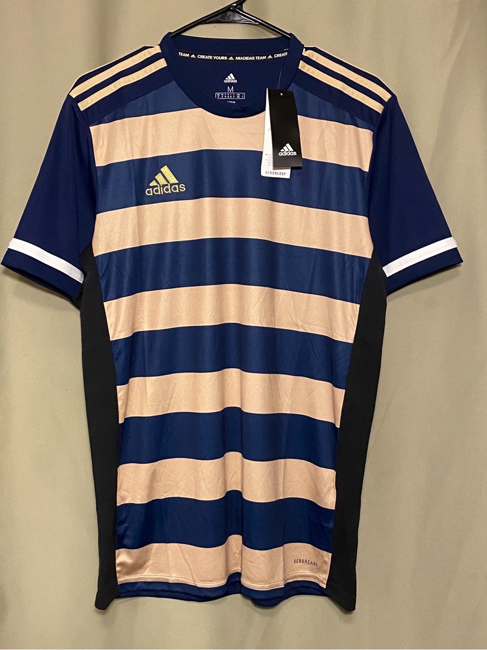 Adidas Blank Custom Print MiAdidas Men’s Tiro 19 Soccer Training Jersey M NWT